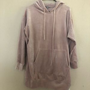 Velvet hoodie